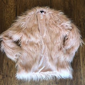 Hot & Delicious faux fur pink jacket